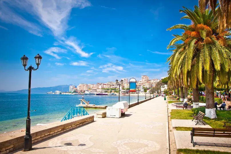 Albanien Boulevard Saranda