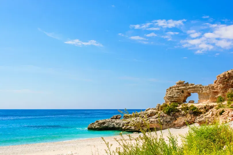 Dhermi Strand in Albanien
