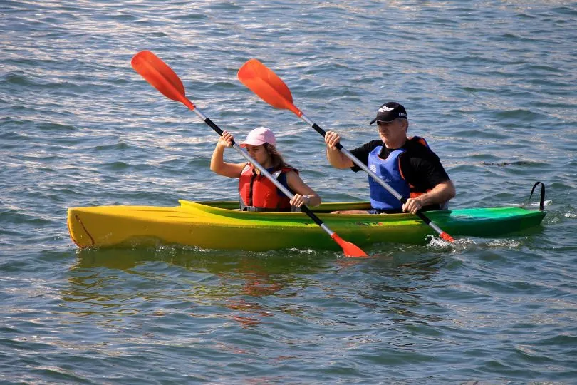 Kayak fahren in Albanien 