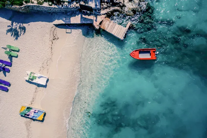 Ksamil Strand in Albanien 