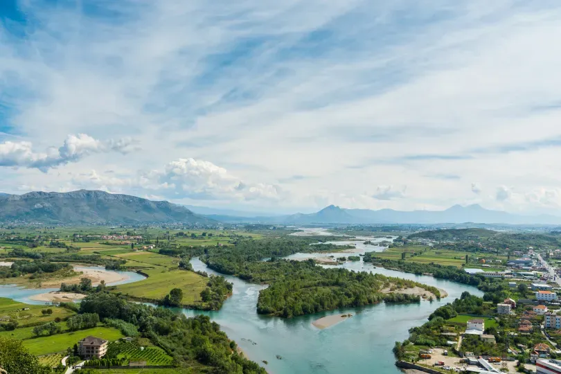 Shkodar in Albanien 