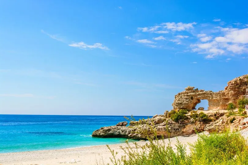 Dhermi Strand in Albanien 