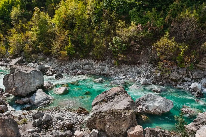 Canyoning in Albanien 