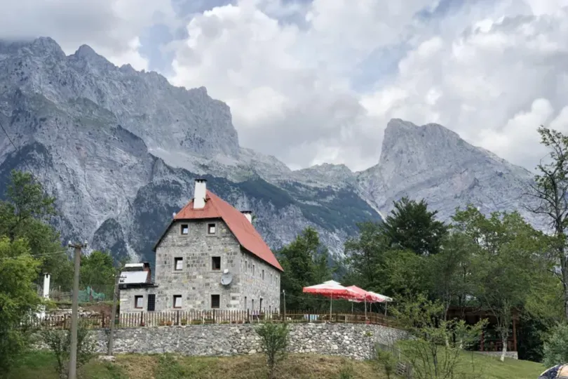 Gasthaus Molla in Theth in Albanien 