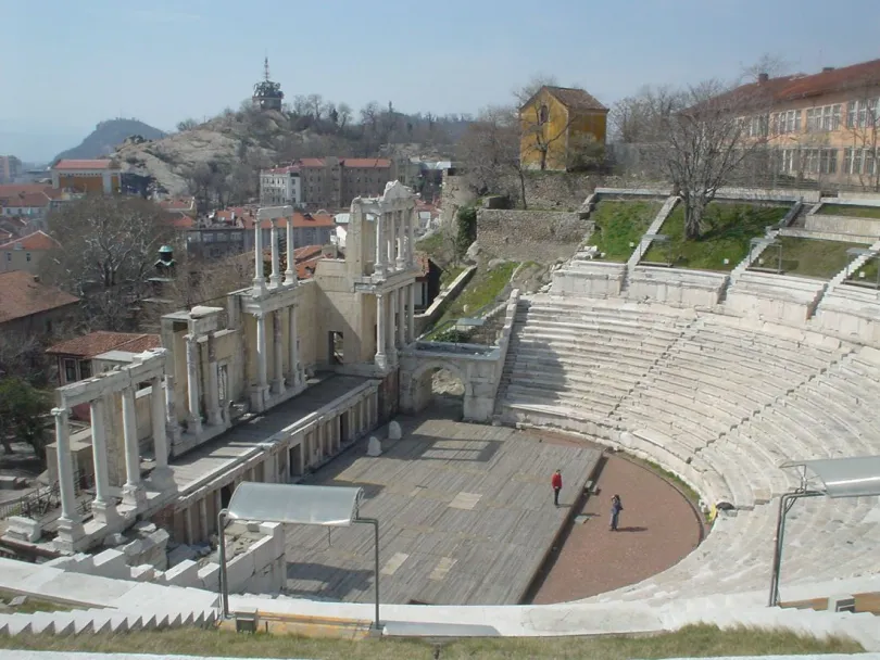 Bulgarien Plovdiv Amphitheater