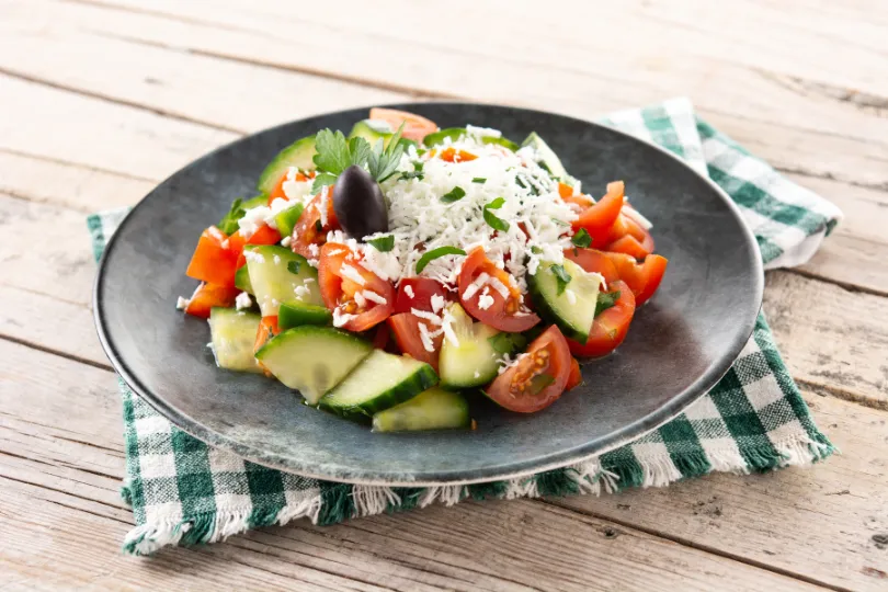 Bulgarien Shopska Salat