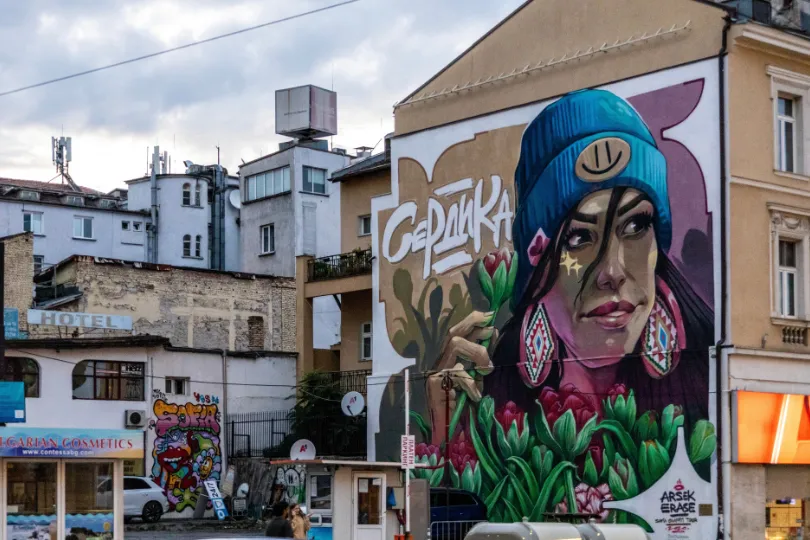 Bulgarien Sofia Streetart