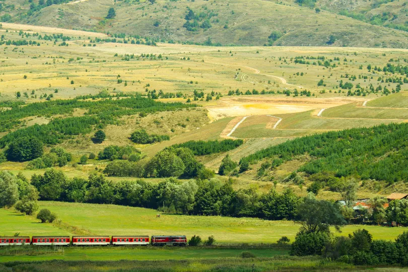 Bulgarien Zug