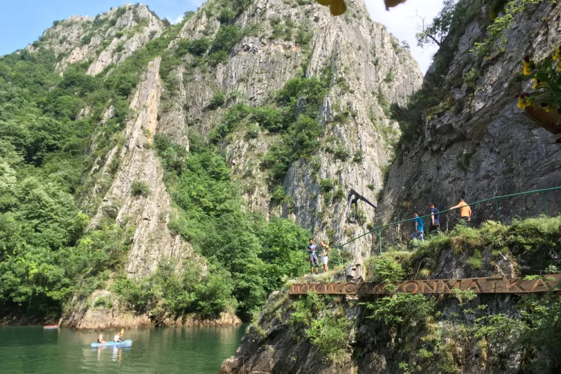 Wanderreise Nordmazedonien - Matka-Schlucht.