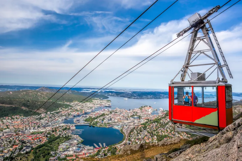 Norwegen - Kabelbahn