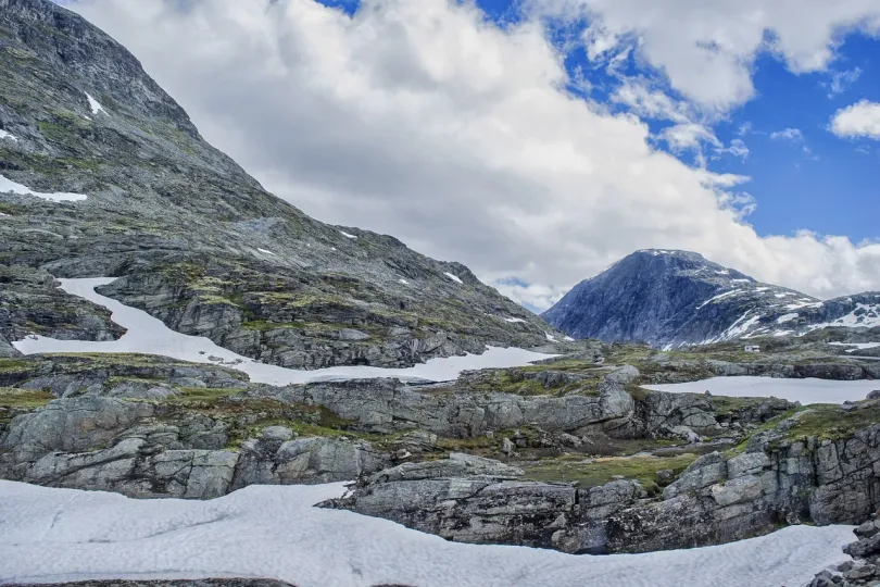 Norwegen im Schnee