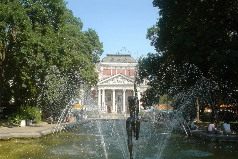Bulgarien Sofia Nationaltheater.