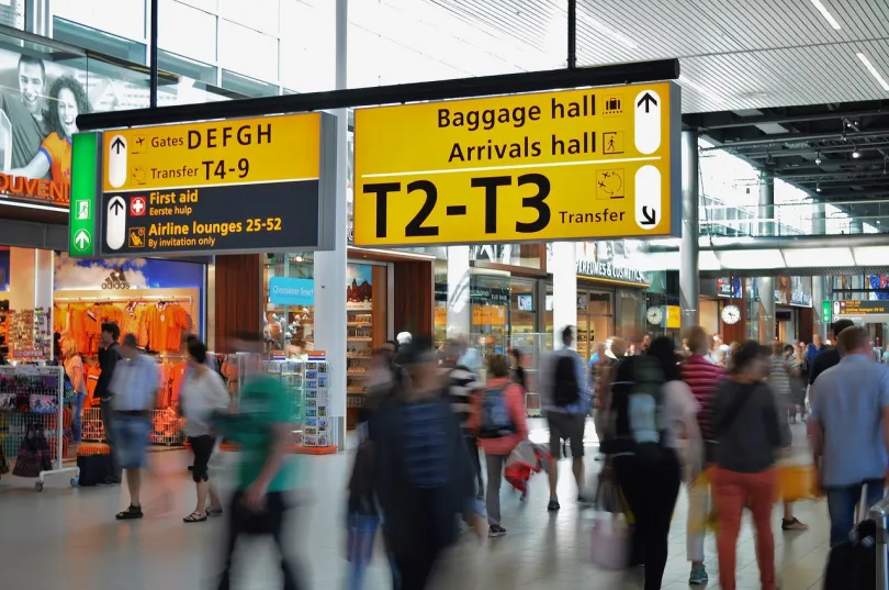 Flughafen Amsterdam