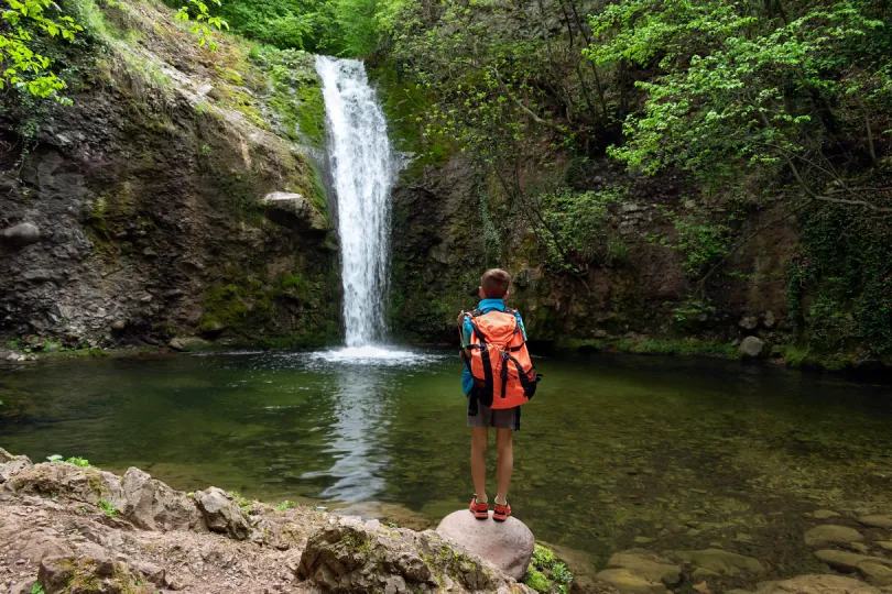 Rhodope Gebirge Wasserfall Bulgarien