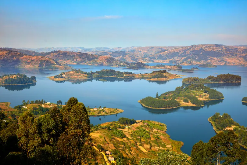 Bunyonyi-See Uganda.