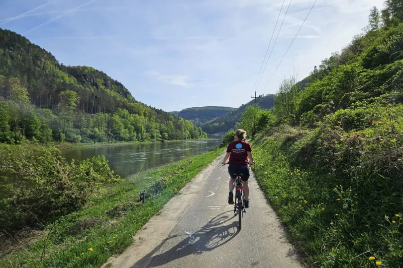 Deutschland - Tschechien - Radfahren