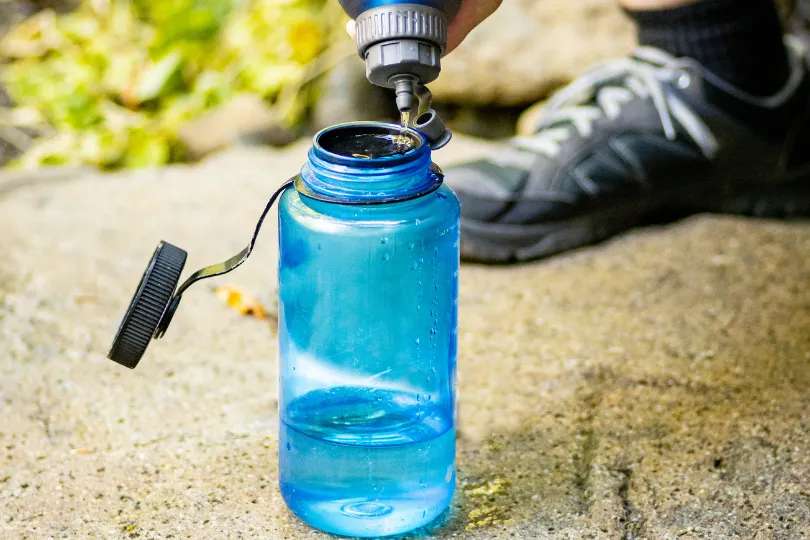 Wasser-Filterflasche
