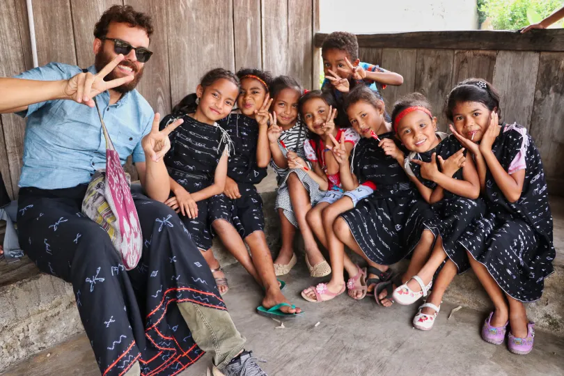 Indonesien Flores Locals