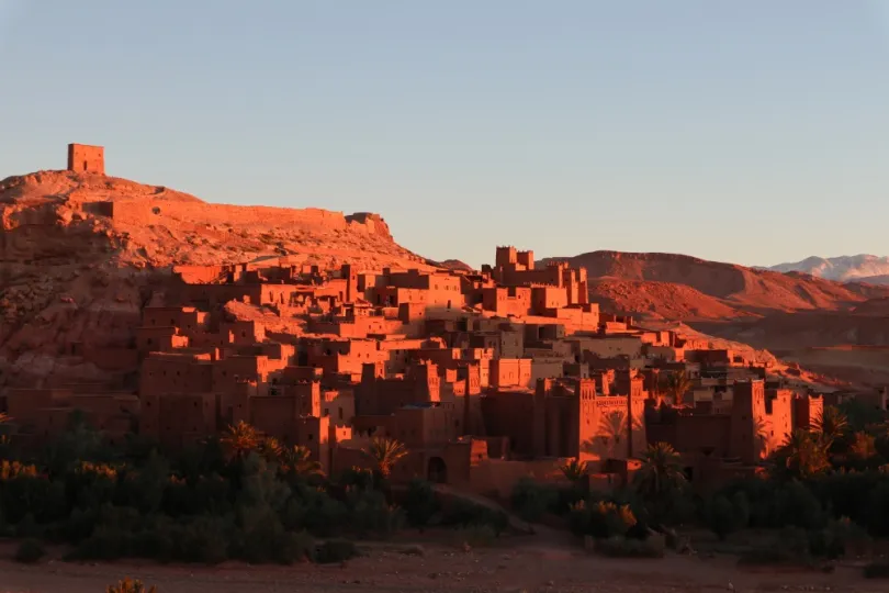 Marokko Ait Ben Haddou bei Nacht