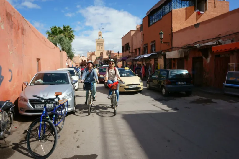 Fahrradtour Medina, Marrakesch Marokko