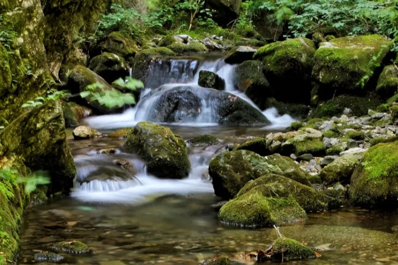 Wasserfall in Mavrovo.