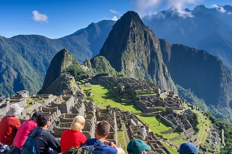 Peru Machu Pichu Menschen
