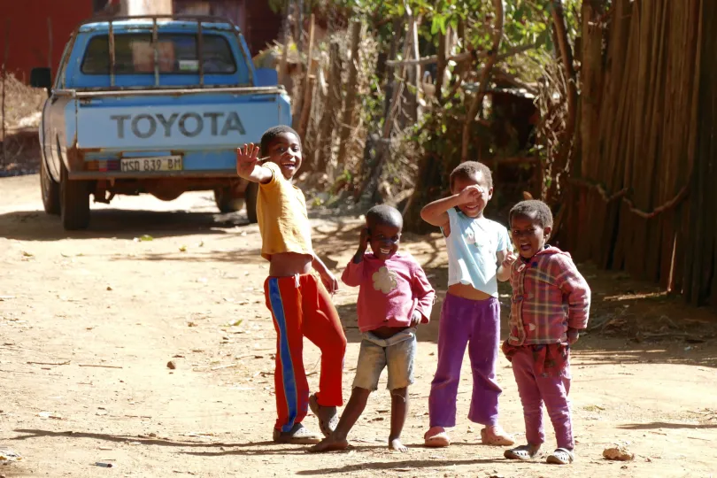 Südafrika Lobamba Kinder
