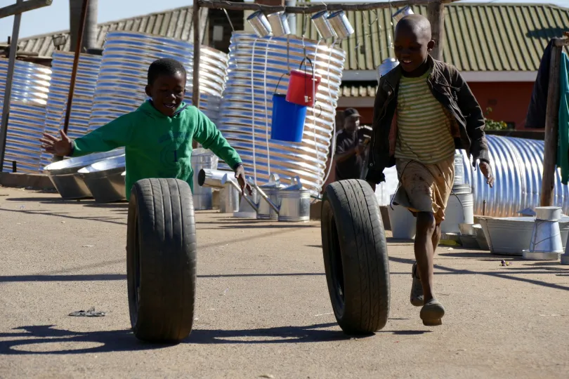Südafrika Locals Kinder