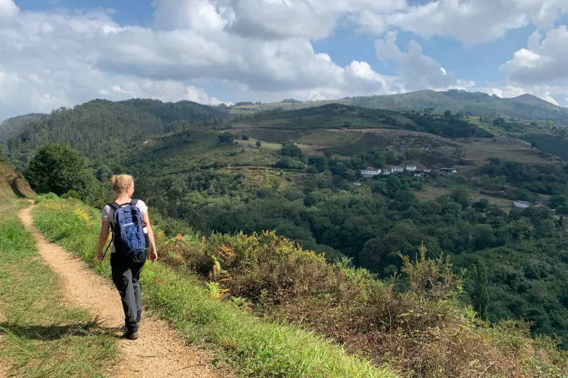 Wanderen-Pilgerroute-Santiago-de-Compostela-Asturien