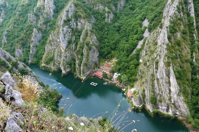 Nordmazedonien - Matka-Schlucht.