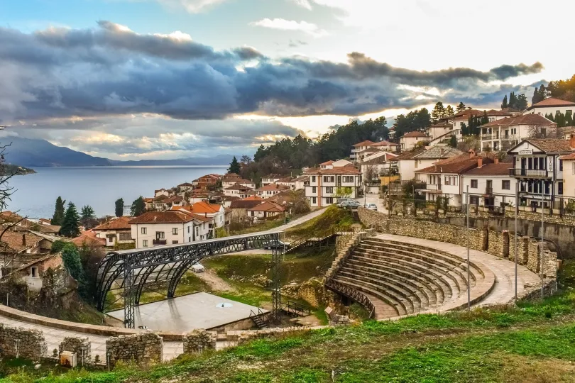 Ohrid in Nordmazedonien.