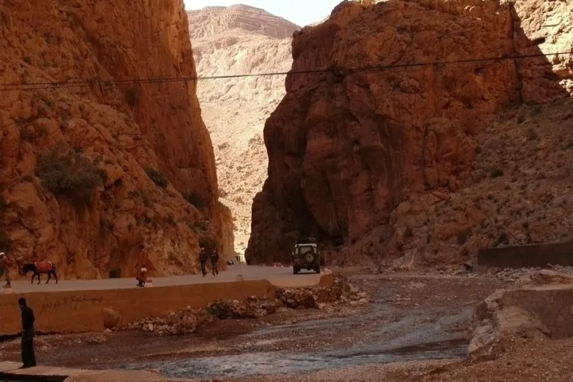 Todra-Schlucht, Marokko.