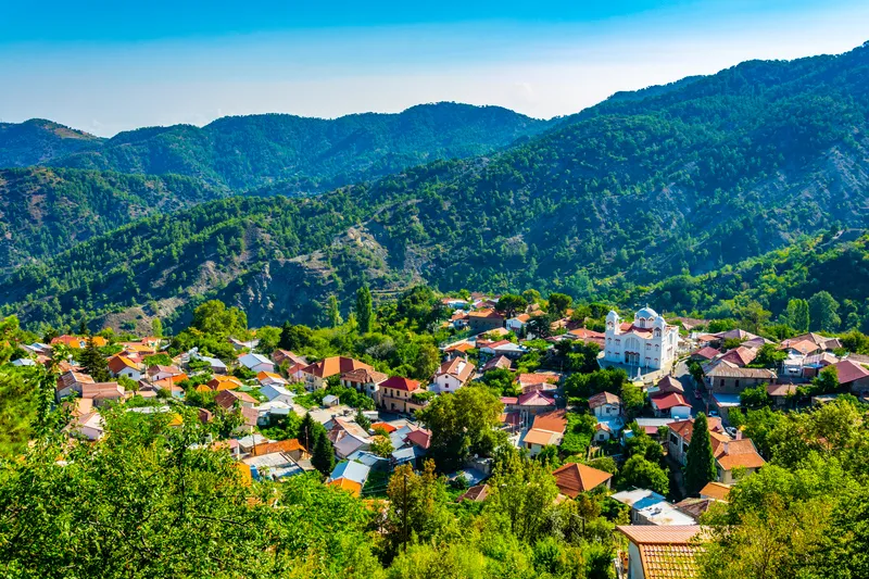 Bestemming, pedoulas Cyprus.