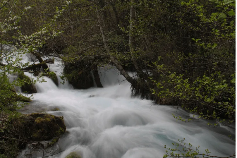 Nordmazedonien vevcani wasserfall