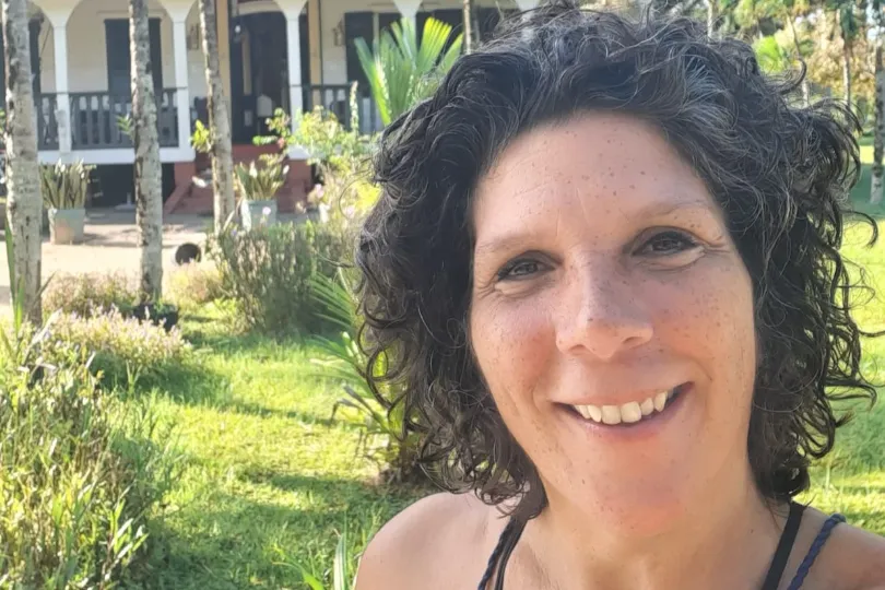 Reisexpert Liesbeth Suriname in Mariënbosch.