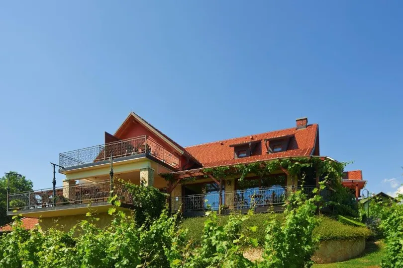 Reisespezialist Slowenien Kultur - Aussicht Hotel Tompa.