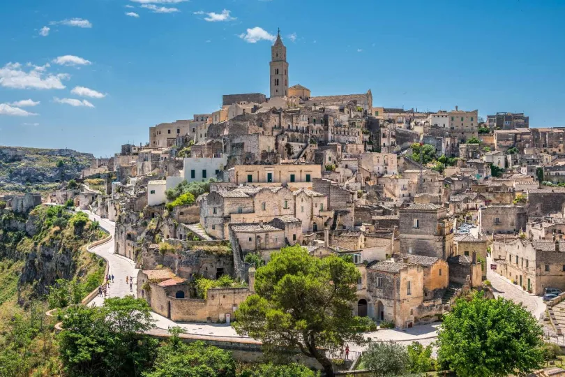 Aussicht von Matera.