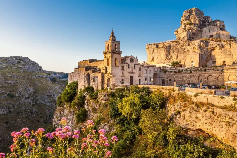 Aussicht von Matera.