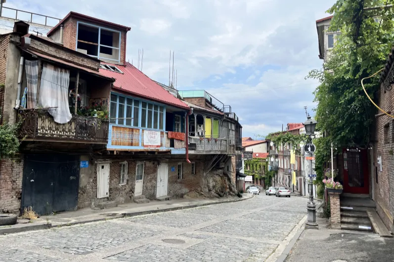 Tbilisi leere Strasse