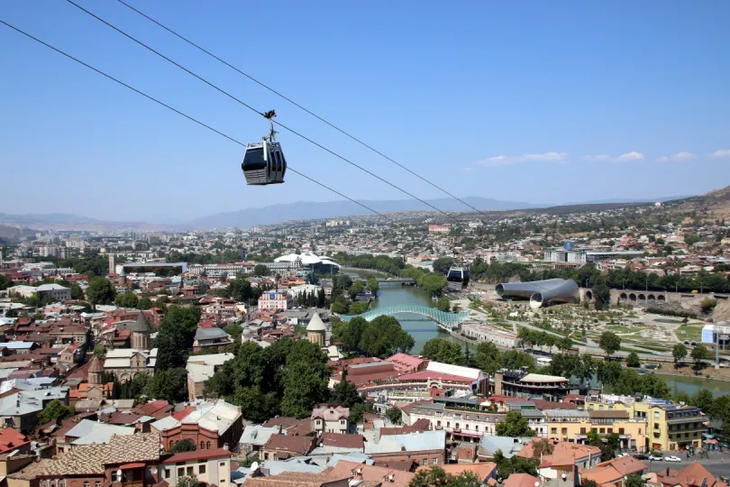 Gerogien - Tbilisi Stadt Übersicht