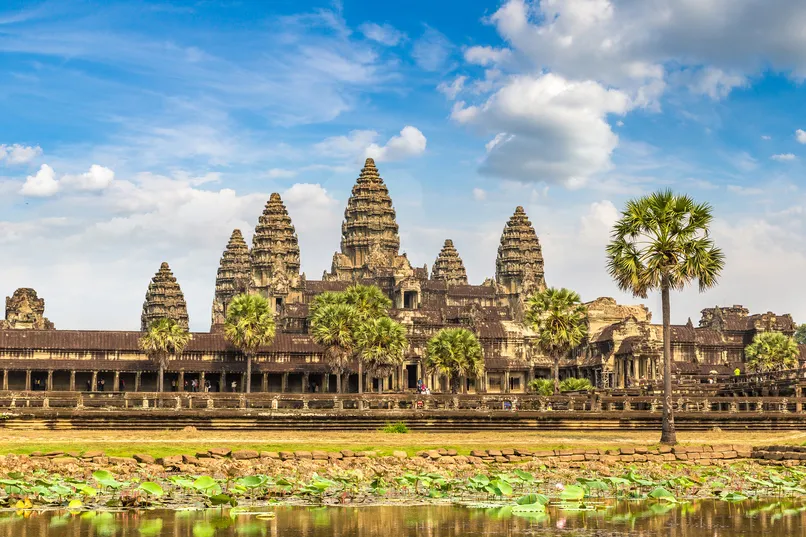 Großer Tempel des Angkor Wat, Kambodscha.