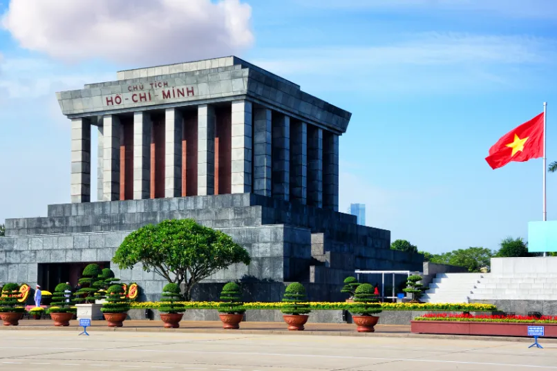 Ho Chi Minh Mausoleum, Hanoi, Vietnam.