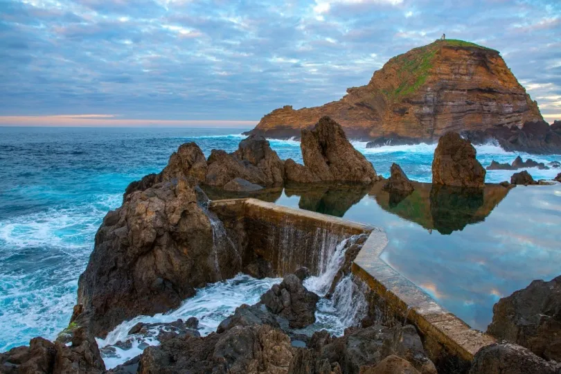 Madeira rock atlantic Meer ausblick