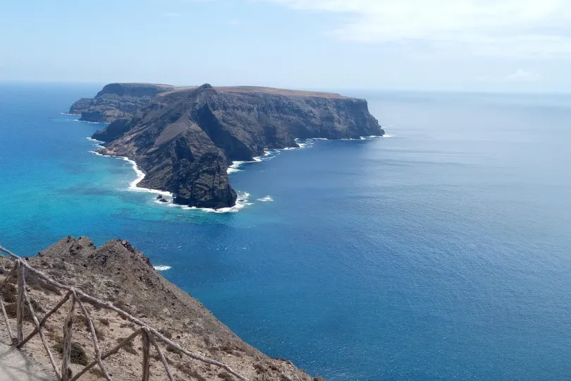 Porto de são westen Madeiras Meer Ausblick.