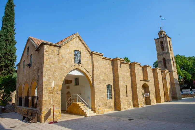 Eine Kirche in Nicosia, Zypern.