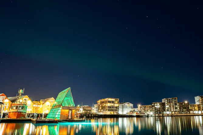 Nordlichter in Tromsø.