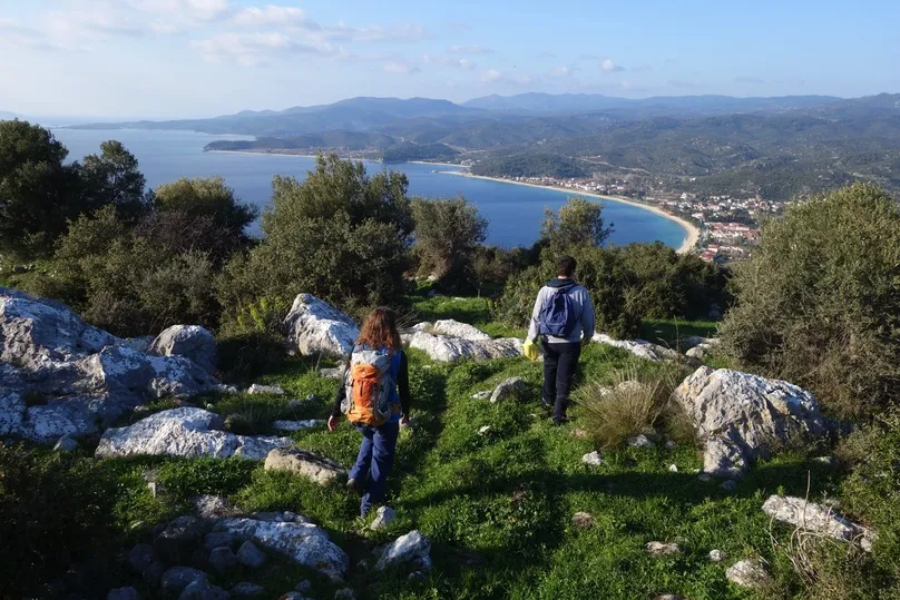Wandern in Griechenland.