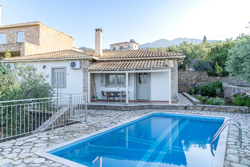 Homestay mit Pool, Griechenland.