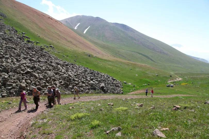 Wandern in Ughtasar.