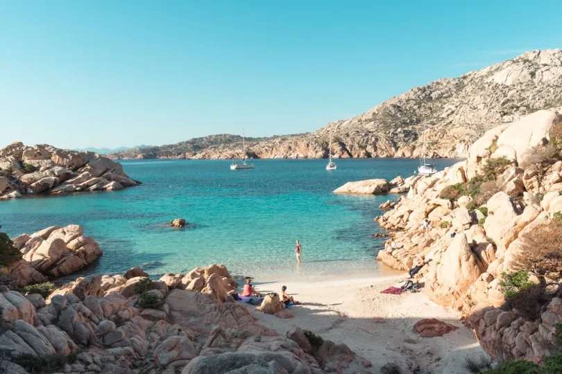 Strand in Sardninien.